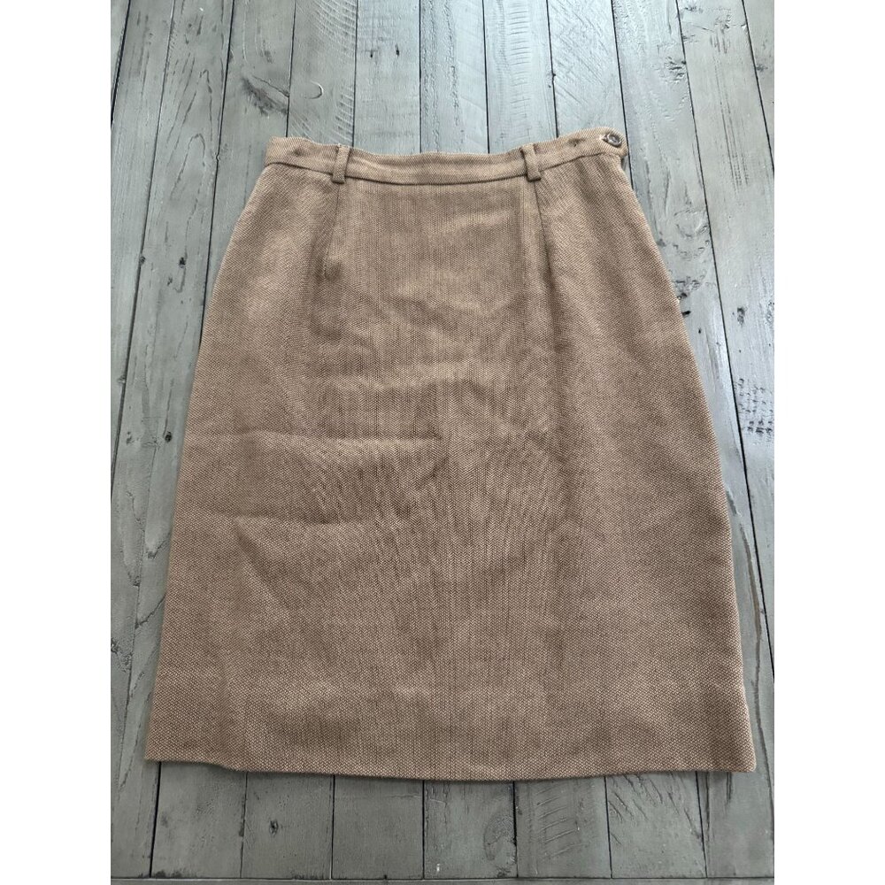 Ralph Lauren Blue Label Tan Pencil Skirt